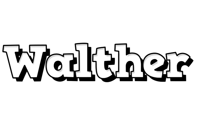 Walther snowing logo