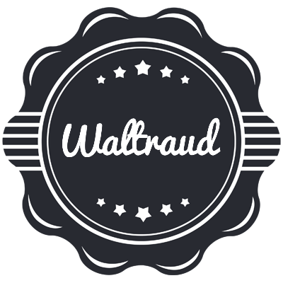 Waltraud badge logo