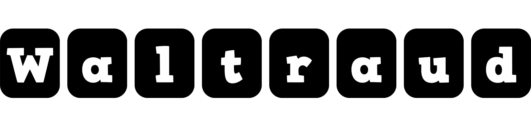 Waltraud box logo