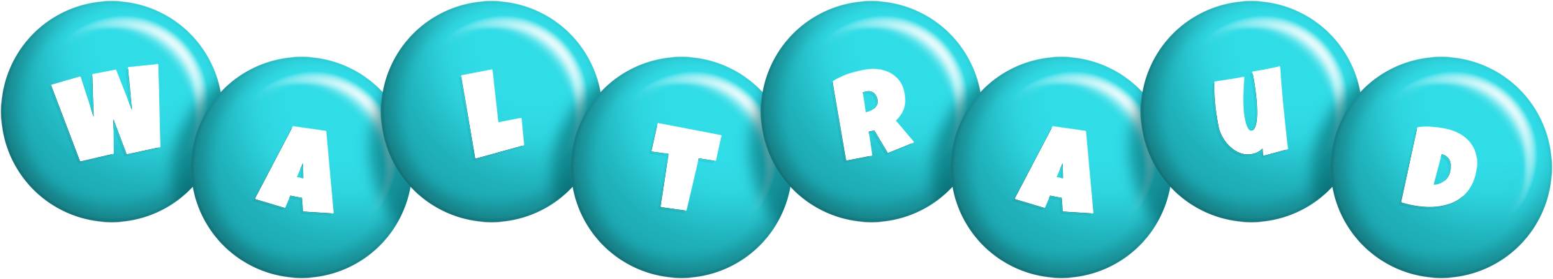 Waltraud candy-azur logo