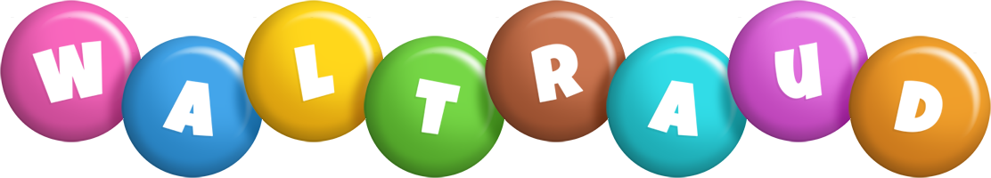 Waltraud candy logo