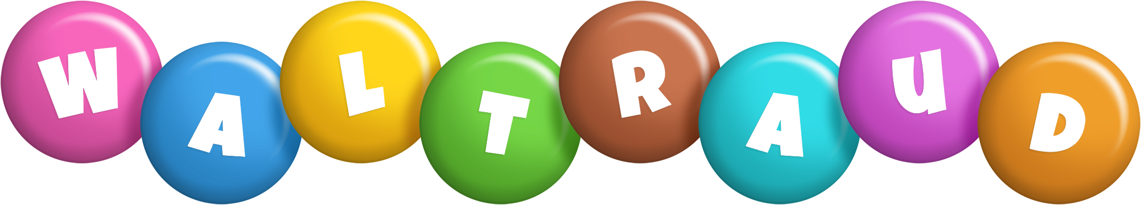Waltraud candy logo