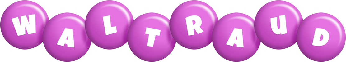 Waltraud candy-purple logo