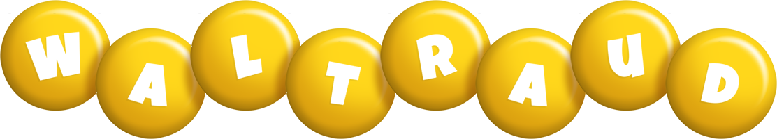 Waltraud candy-yellow logo