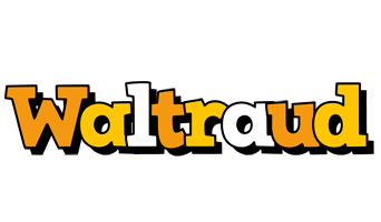 Waltraud cartoon logo