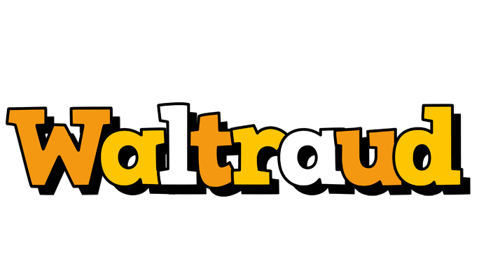 Waltraud cartoon logo