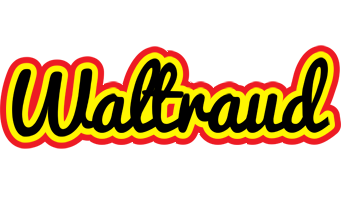 Waltraud flaming logo