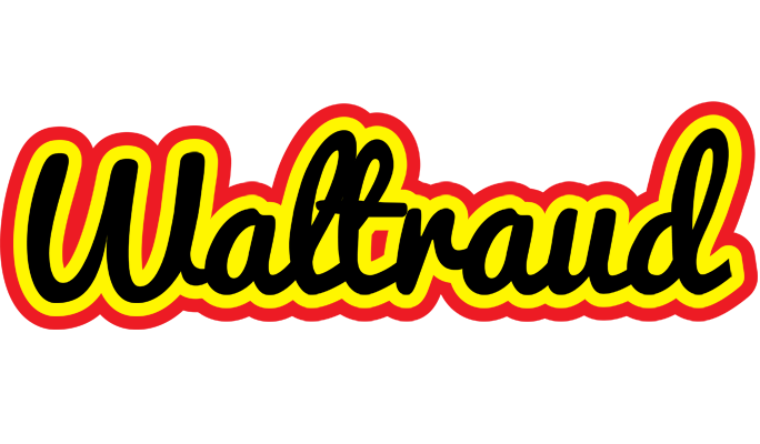 Waltraud flaming logo