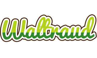 Waltraud golfing logo