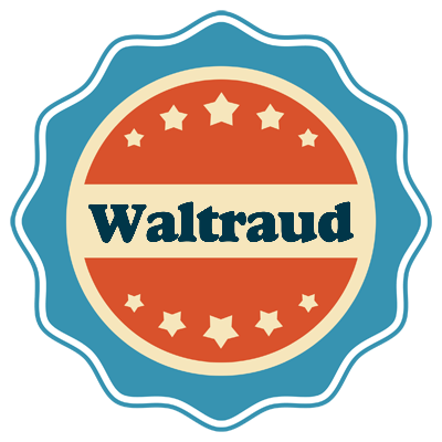 Waltraud labels logo
