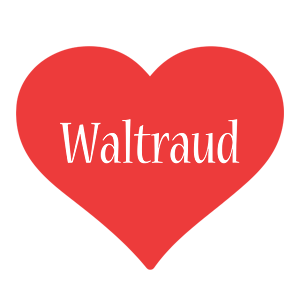 Waltraud love logo