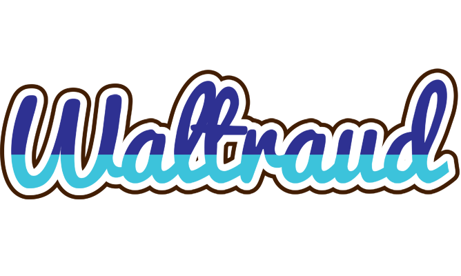 Waltraud raining logo