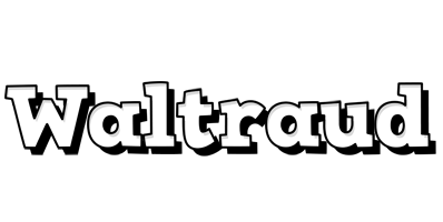 Waltraud snowing logo