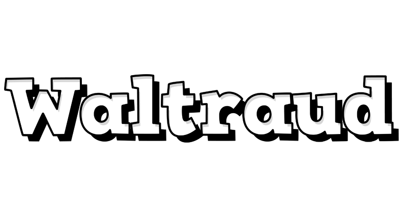 Waltraud snowing logo