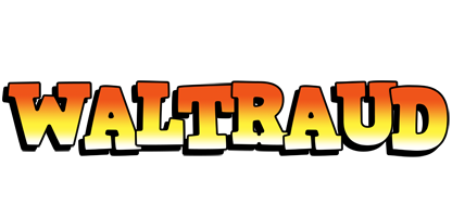 Waltraud sunset logo