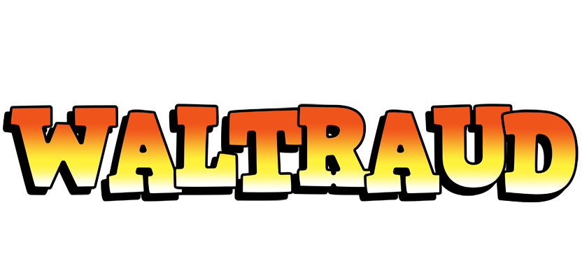 Waltraud sunset logo