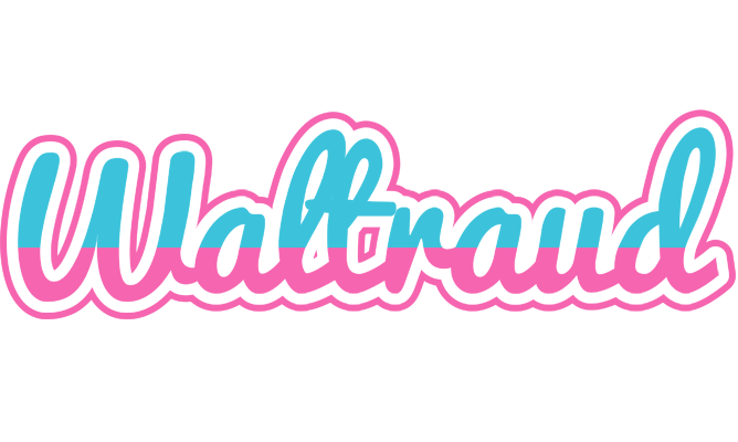 Waltraud woman logo