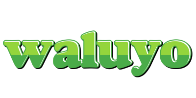 Waluyo apple logo