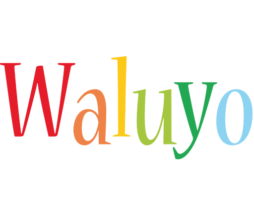 Waluyo birthday logo