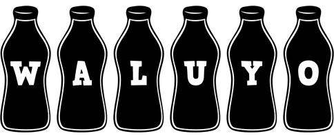 Waluyo bottle logo