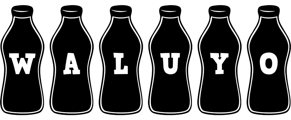 Waluyo bottle logo