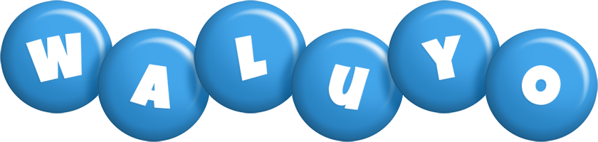 Waluyo candy-blue logo