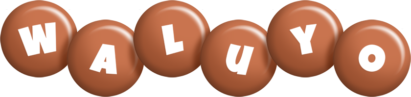 Waluyo candy-brown logo