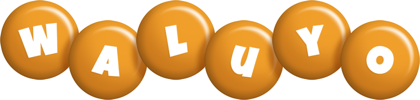 Waluyo candy-orange logo