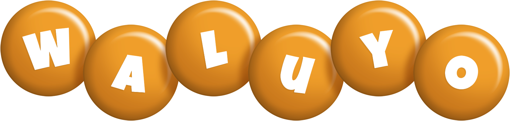 Waluyo candy-orange logo