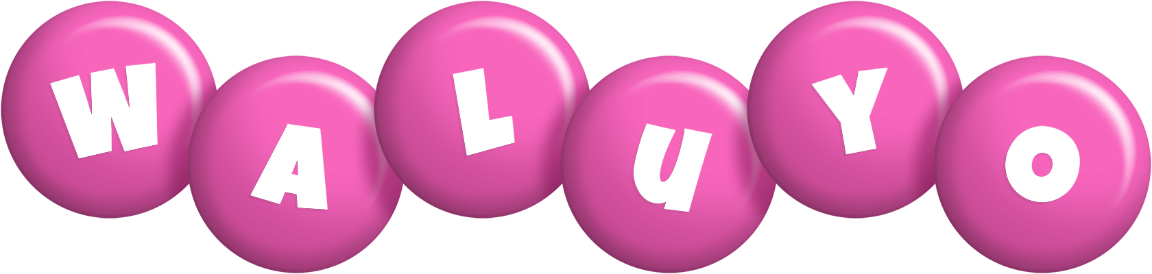 Waluyo candy-pink logo