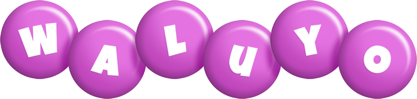 Waluyo candy-purple logo