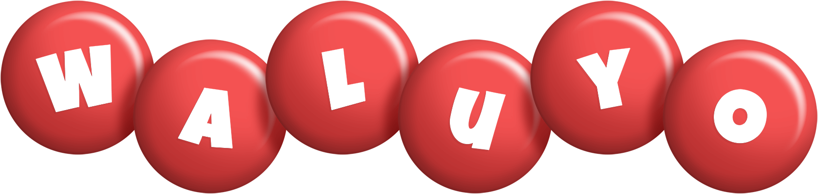 Waluyo candy-red logo