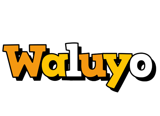 Waluyo cartoon logo