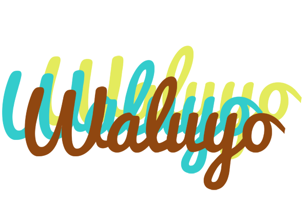 Waluyo cupcake logo