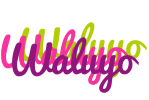 Waluyo flowers logo