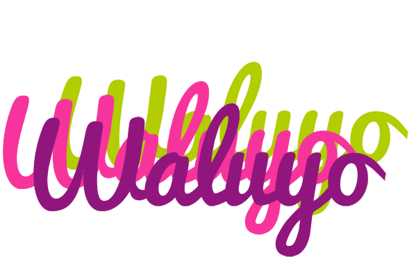 Waluyo flowers logo