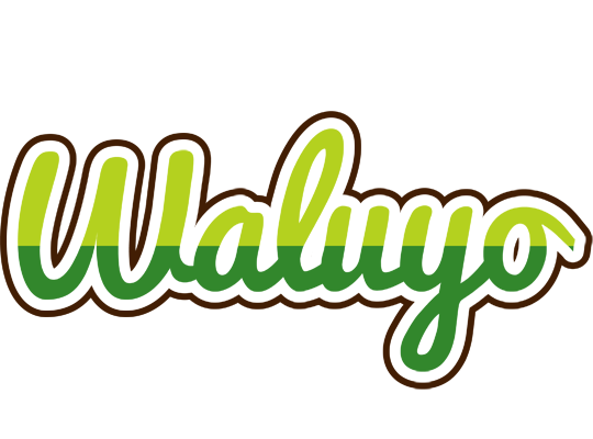 Waluyo golfing logo