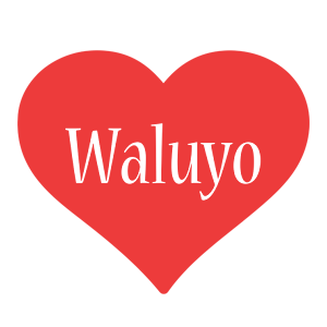 Waluyo love logo