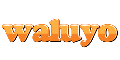 Waluyo orange logo