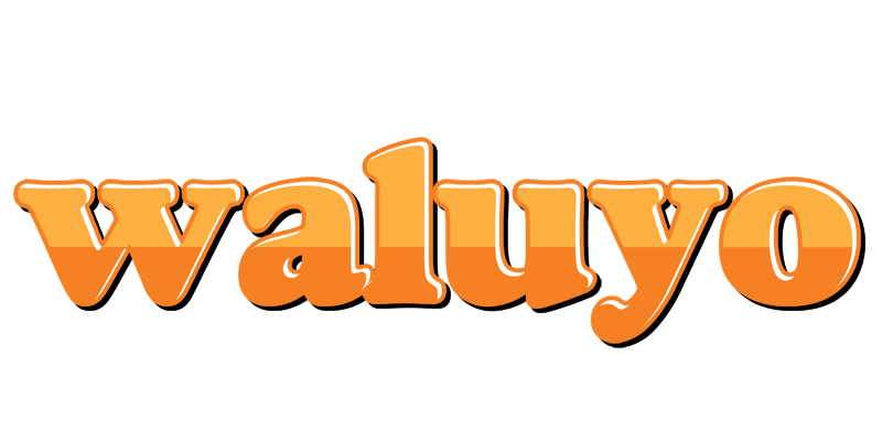 Waluyo orange logo