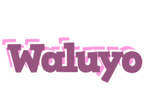 Waluyo relaxing logo