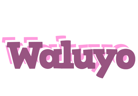 Waluyo relaxing logo