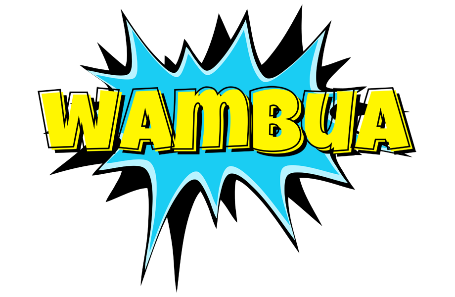 Wambua amazing logo