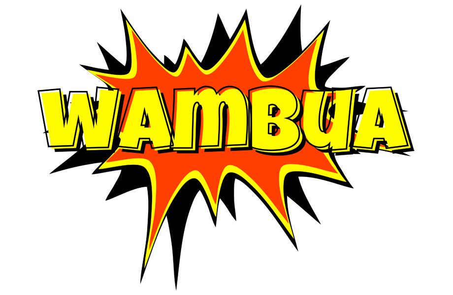 Wambua bazinga logo