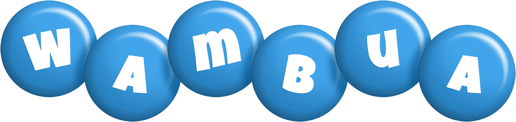 Wambua candy-blue logo