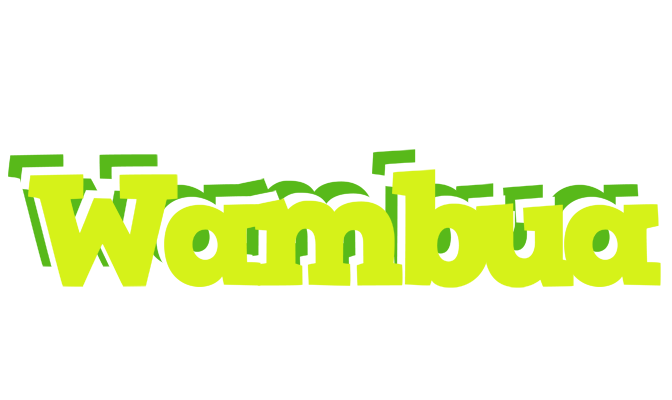 Wambua citrus logo