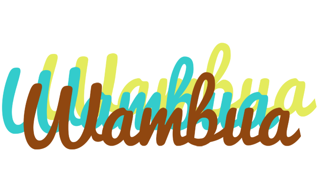 Wambua cupcake logo