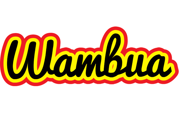 Wambua flaming logo