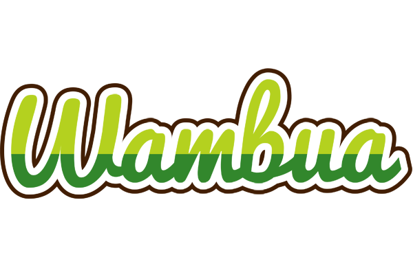 Wambua golfing logo