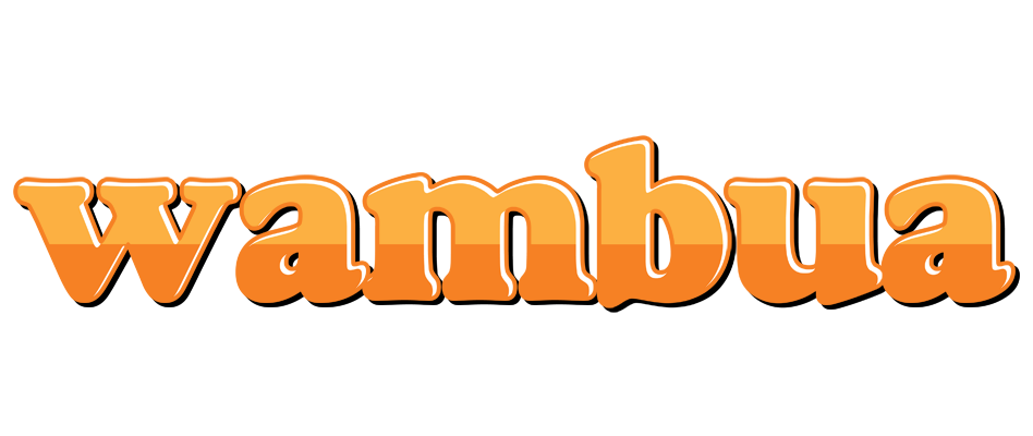 Wambua orange logo